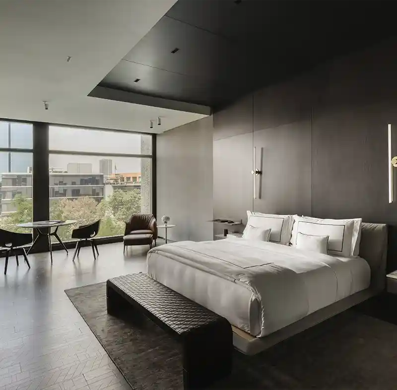 Grand Suite at Alexander Hotel CDMX - 60 sqm luxury accommodation with panoramic city views