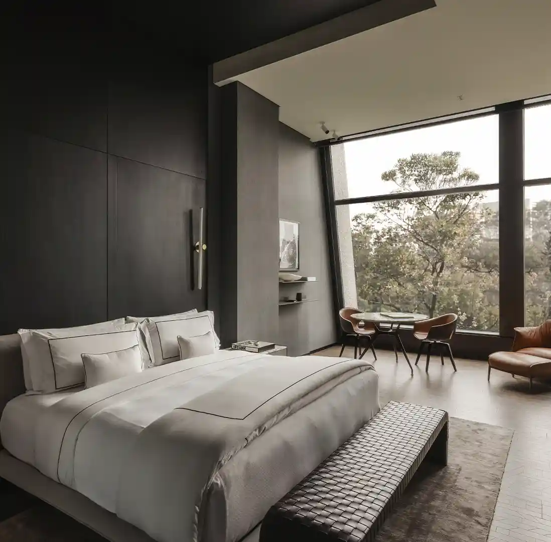Park Suite at Alexander Hotel Mexico City - luxury suite with Chapultepec Park views